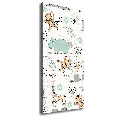 Foto obraz na płótnie pionowy Zwierzęta Afryka