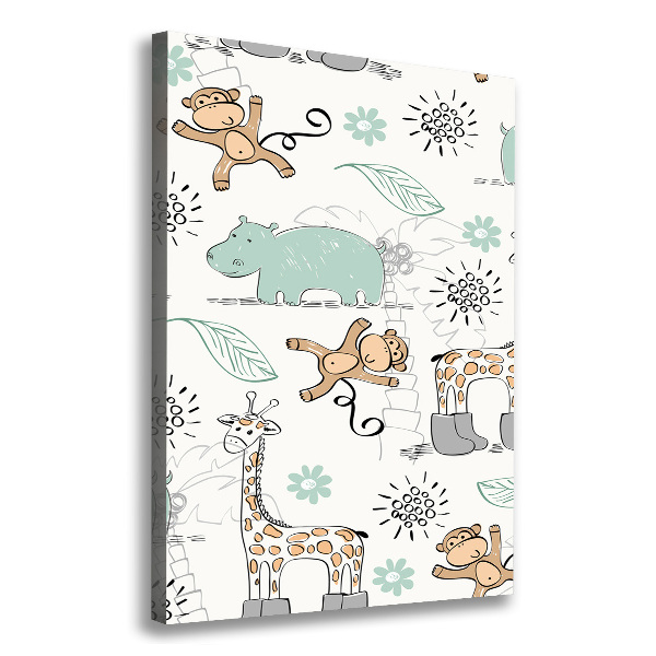 Foto obraz na płótnie pionowy Zwierzęta Afryka