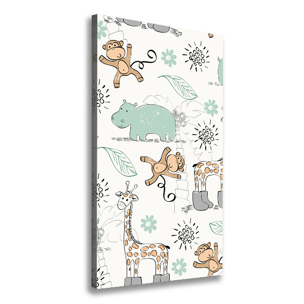 Foto obraz na płótnie pionowy Zwierzęta Afryka
