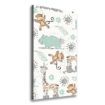 Foto obraz na płótnie pionowy Zwierzęta Afryka