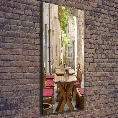 Verticale canvasfoto Korčula, Kroatië