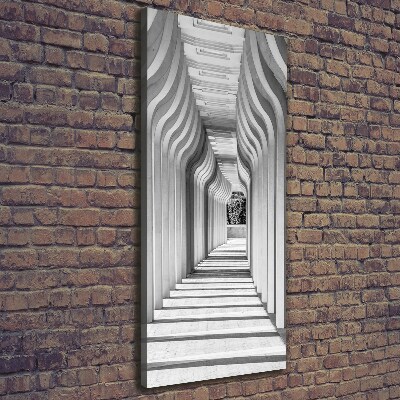 Verticale canvasfoto Hal