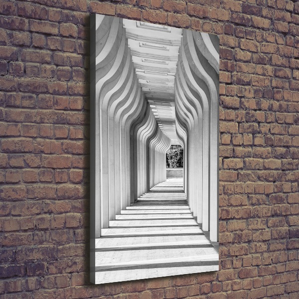 Verticale canvasfoto Hal