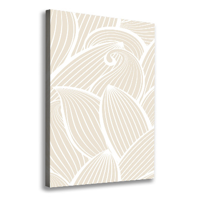 Verticale canvasfoto Bloemblaadjes