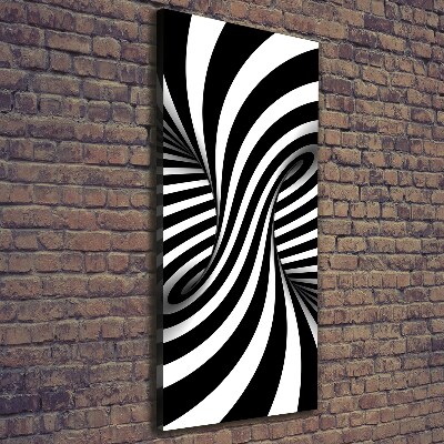 Verticaal schilderij op canvas Abstracte wervel