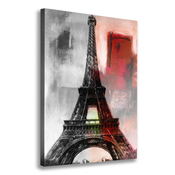 Foto obraz na płótnie pionowy Wieża Eiffla Paryż