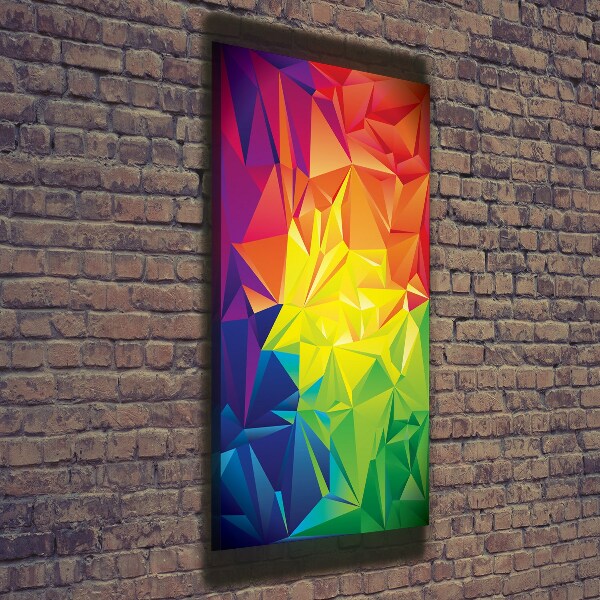 Verticale canvasfoto Abstracte achtergrond