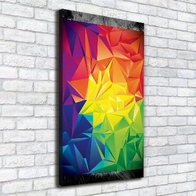 Verticale canvasfoto Abstracte achtergrond