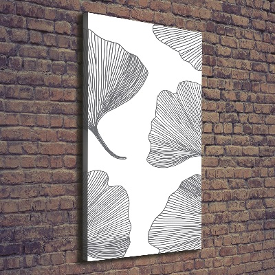 Verticale canvasfoto Ginkgo