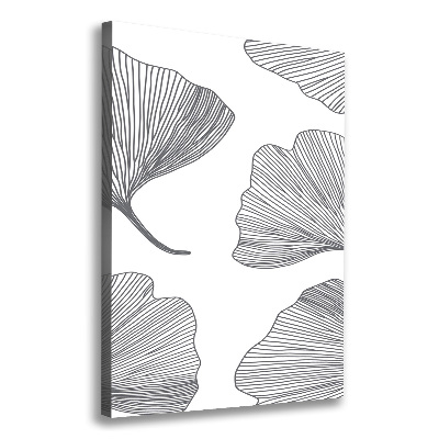Verticale canvasfoto Ginkgo