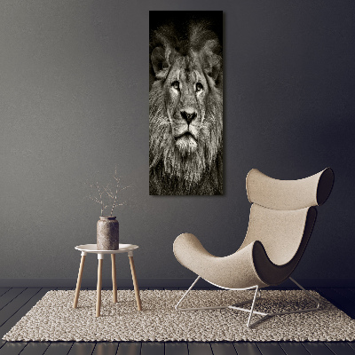 Foto obraz canvas pionowy Lew