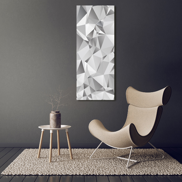 Verticale foto op canvas 3D-abstractie