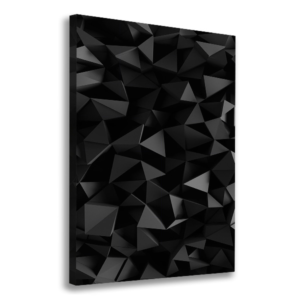 Verticale foto op canvas 3D-abstractie