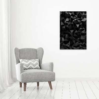 Verticale foto op canvas 3D-abstractie