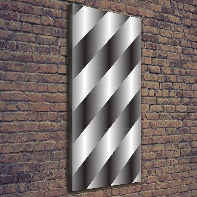 Foto obraz na płótnie pionowy Abstrakcja paski