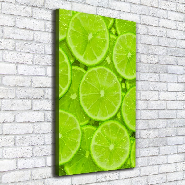 Verticale foto op canvas Limoenen