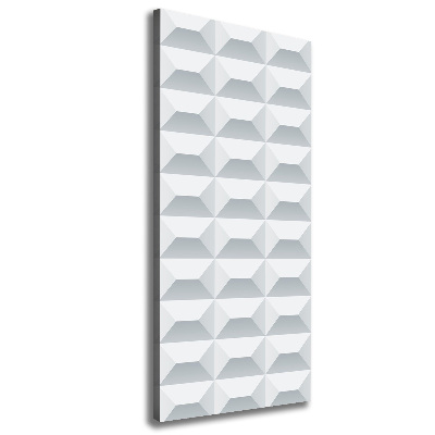 Verticaal schilderij op canvas Geometrische achtergrond