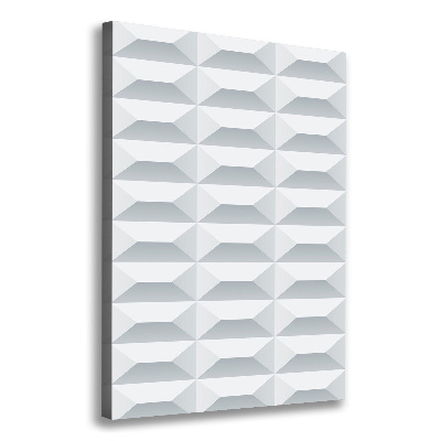 Verticaal schilderij op canvas Geometrische achtergrond