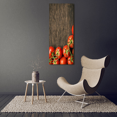 Verticale foto op canvas Tomaten