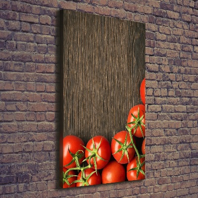 Verticale foto op canvas Tomaten