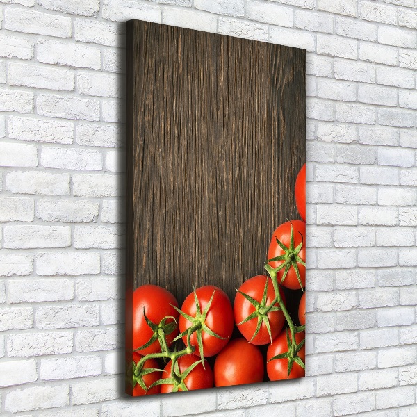 Verticale foto op canvas Tomaten