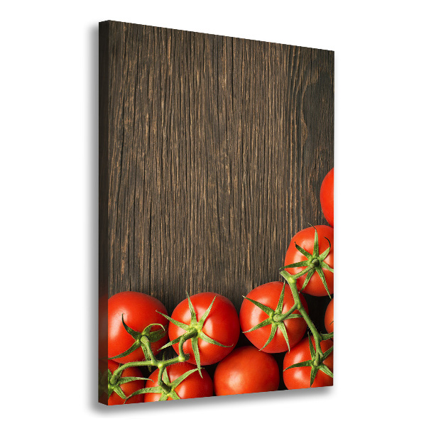 Verticale foto op canvas Tomaten