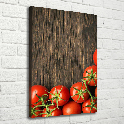 Verticale foto op canvas Tomaten