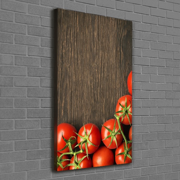 Verticale foto op canvas Tomaten