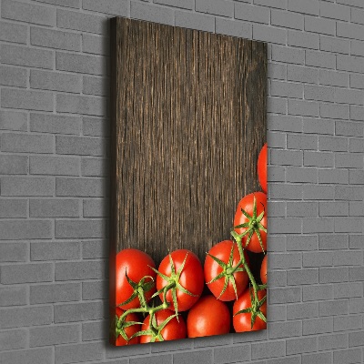 Verticale foto op canvas Tomaten