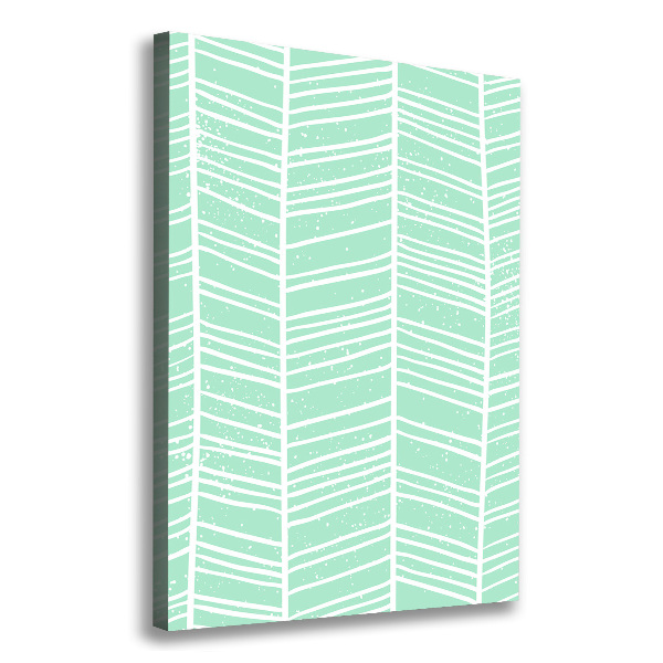 Verticale canvasfoto Visgraatpatroon