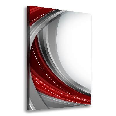 Verticaal canvasschilderij Golven op de achtergrond