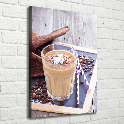 Verticaal canvasschilderij Chocoladecocktail