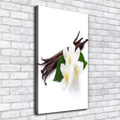 Verticale canvasfoto Jasmijn en vanille
