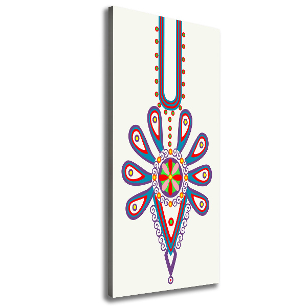 Foto obraz na płótnie pionowy Polski wzór ludowy