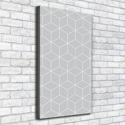 Verticaal canvasschilderij Geometrische achtergrond