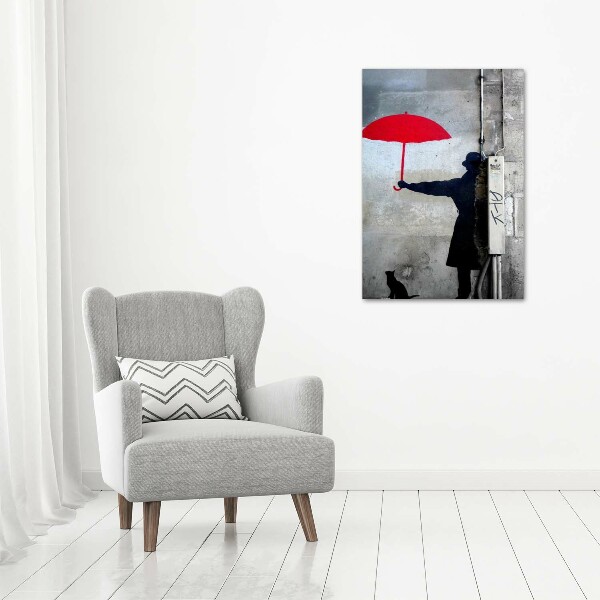 Verticale canvasfoto Muurschildering