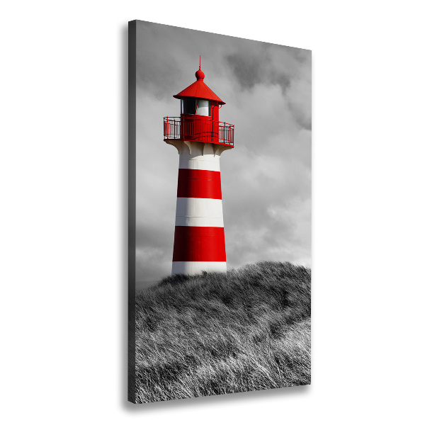 Verticaal canvasschilderij Vuurtoren