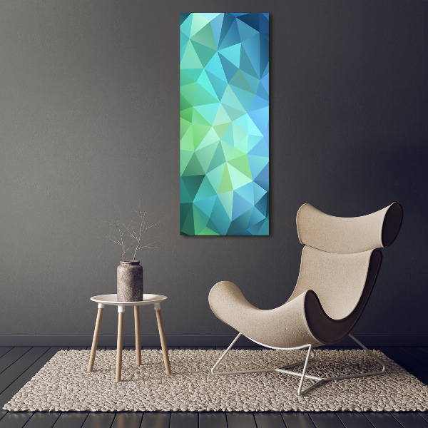 Verticaal canvasschilderij Abstracte achtergrond