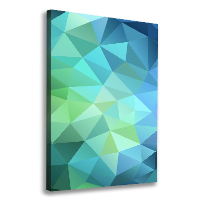 Verticaal canvasschilderij Abstracte achtergrond