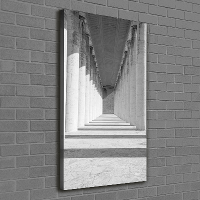 Foto obraz na płótnie do salonu pionowy Korytarz