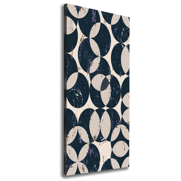 Foto obraz na płótnie pionowy Geometryczne tło