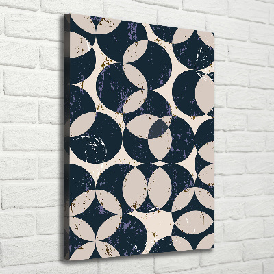 Verticale foto op canvas Geometrische achtergrond