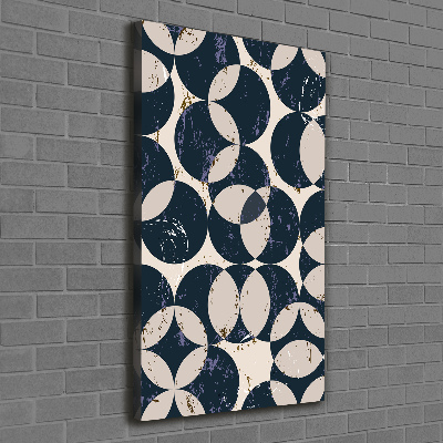 Verticale foto op canvas Geometrische achtergrond