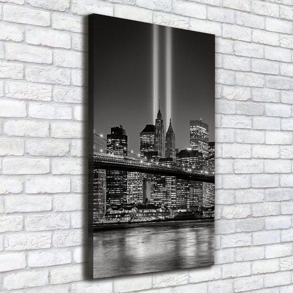 Verticale foto op canvas Manhattan, New York