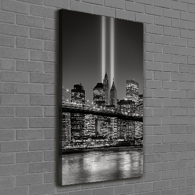 Verticale foto op canvas Manhattan, New York