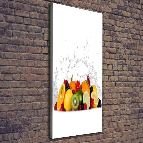 Verticale foto op canvas Fruit