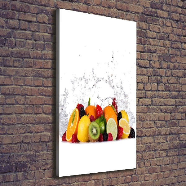 Verticale foto op canvas Fruit