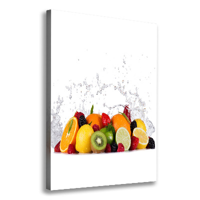 Verticale foto op canvas Fruit