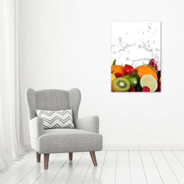 Verticale foto op canvas Fruit