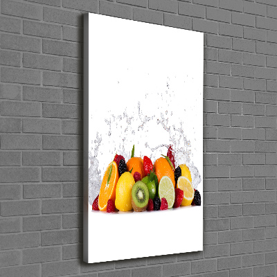 Verticale foto op canvas Fruit